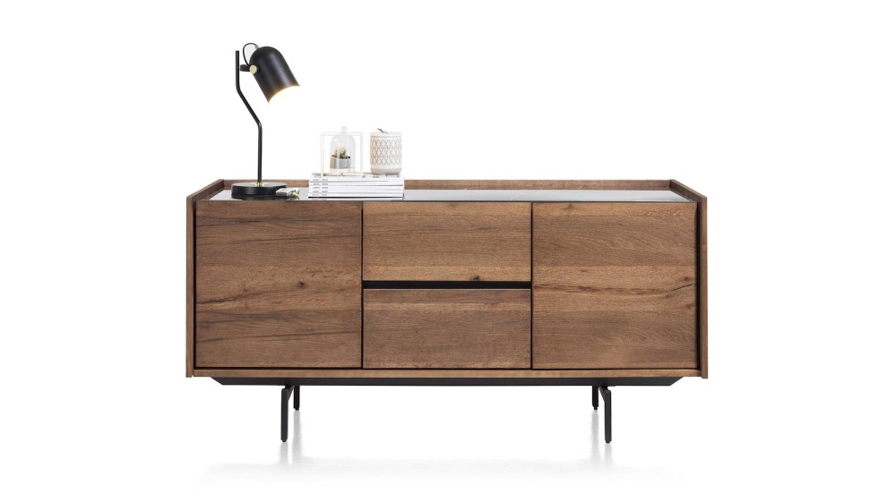Halmstad, Dressoir 160 Cm - 2-Deuren + 2-Laden