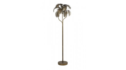 Vloerlamp Palm antiek brons