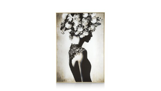 Flower Crown Fotoschilderij 70X100cm