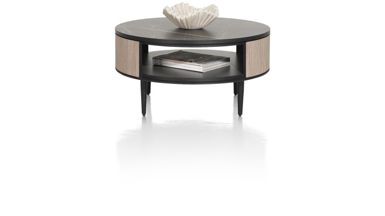 Aramon, Salontafel Diameter 75 Cm. + 1-Niche