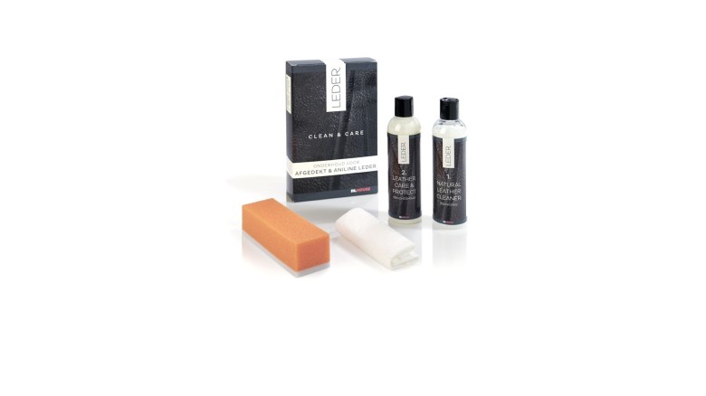 Clean & Care afgedekt & aniline leder