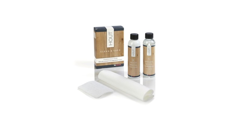 Clean & Care geolied, gewaxt & onbewerkt hout