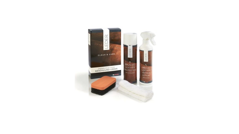 Clean & Care geschuurd leder