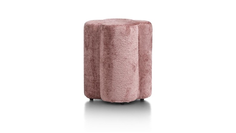 Flower Poef M - Roze