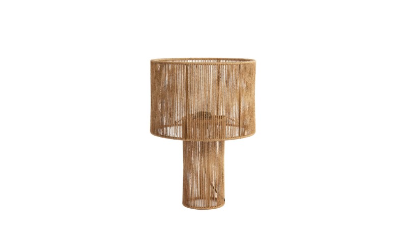 Tafellamp Lavatera jute naturel