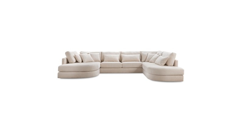 Hoekbank Parosa beige