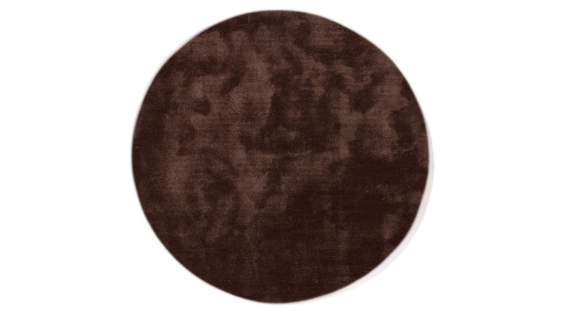 Vloerkleed Cicco bruin rond 240cm