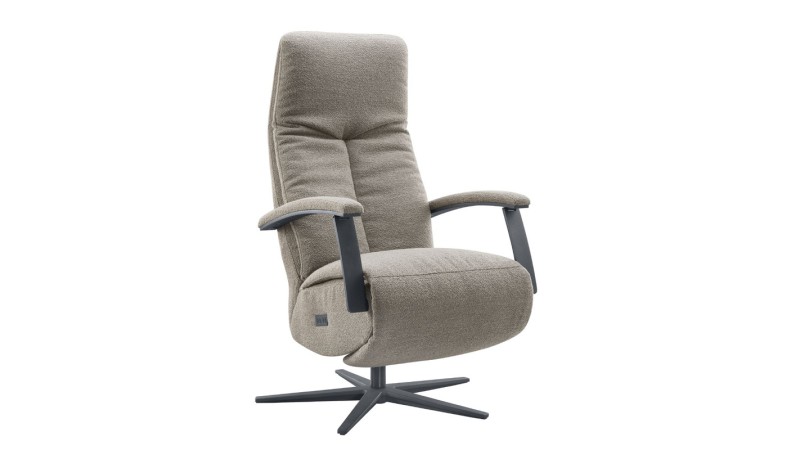 Relaxfauteuil Pantoli M taupe