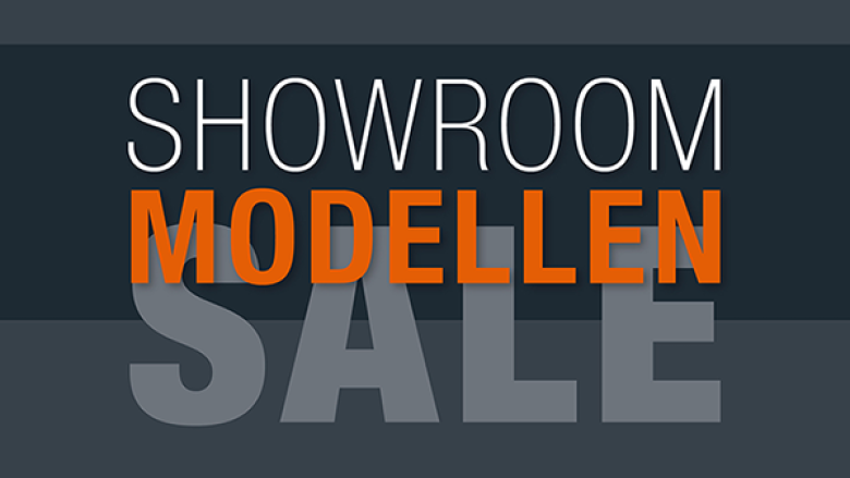 Showroommodellen SALE!